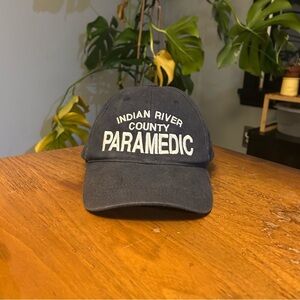 Vintage Indian River County Paramedic EMS Hat